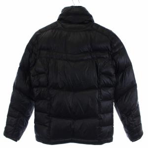 DIESEL ダウンジャケット ジップアップ ナイロン S ブラック