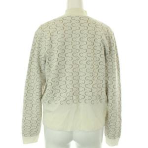 CELFORD 21AW イニシャルJQアンサンブルニットセーター 38 ホワイト