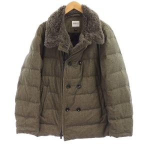 ダウンジャケット ボア XL ブラウン