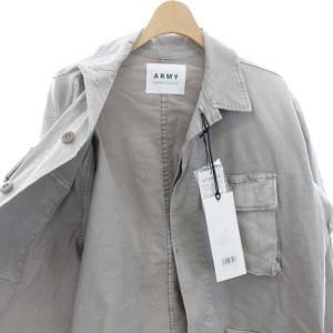 upper hights ARMY 20AW THE SANDY ミリタリージャケット 0 XS グレー
