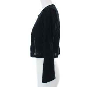 LEONARD FASHION ラインストーンニットカーディガン 34