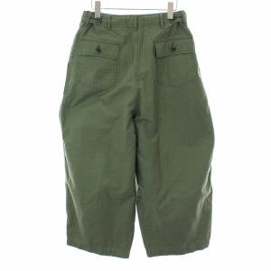 Needles H.D.Pants fatigue 1 カーキ