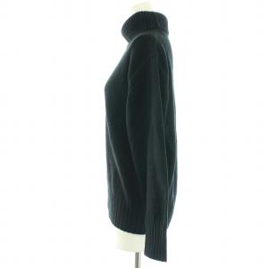 MHL. 19AW ROUGH WOOL HEMP ニットセーター 2 ブラック