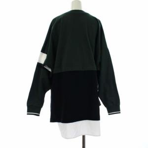 nagonstans 21AW cut and sewn プルオーバーカットソー ブラック