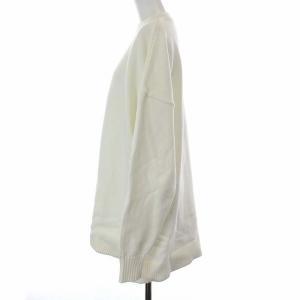 nagonstans 21SS Bulky Cotton BOXワイド プルオーバー ニット セーター 38 ホワイト
