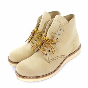 RED WING 6inch PLAIN TOE TAN ROUGH OUT SUEDE ブーツ スエード 9.5D
