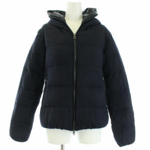 THIADUE ダウンジャケット ジップアップ 40 M ネイビー