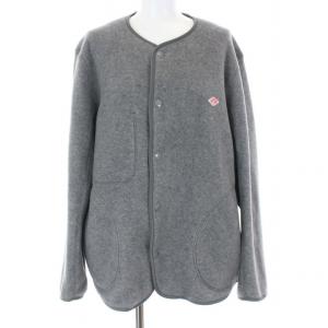 DANTON 19AW BEAMS別注 フリースカーディガン 38 グレー