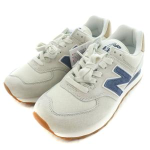 New Balance ML574LGI スニーカー スエード 25cm ライトグレー