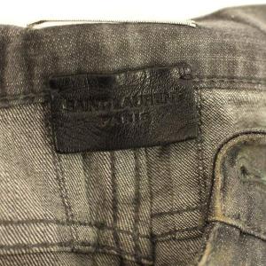 SAINT LAURENT PARIS デニムパンツ D02 M/SL-LW スキニー グレー