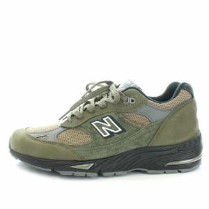 New Balance M991FDS スニーカー UK製 27cm カーキ