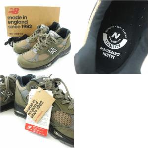 New Balance M991FDS スニーカー UK製 27cm カーキ