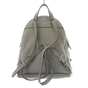 MICHAEL KORS リュックサック デイパック ロゴ スタッズ レザー グレー