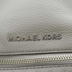 MICHAEL KORS リュックサック デイパック ロゴ スタッズ レザー グレー