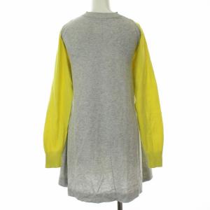 sacai フェイクレイヤードシルクニットカットソー 1 イエロー