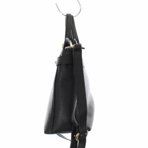 FURLA AGATA ハンドバッグ ショルダーバッグ 2way レザー ブラック