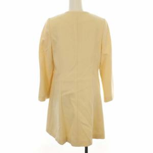 M'S GRACY 近年モデル ノーカラーコート 38 白