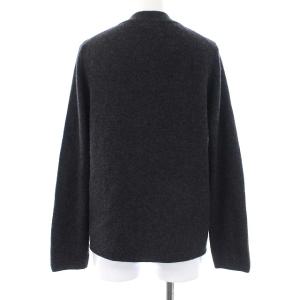 CHANEL 98A ヴィンテージ カシミヤ カーディガン M チャコールグレー P11473W02426