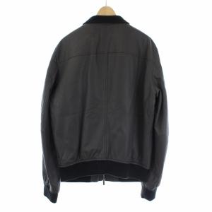 ARMANI JEANS AJ レザージャケット 48 グレー