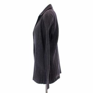 PLEATS PLEASE ISSEY MIYAKE イッセイミヤケ シャツジャケット プリーツ 4 パープル