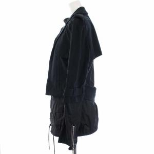 alexanderwang ナイロンベストレイヤードブルゾン XL 黒