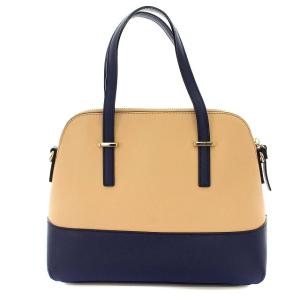 kate spade new york ハンドバッグ ショルダーバッグ 2WAY バイカラー ピンク ネイビー 