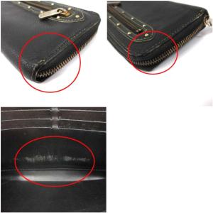 LOUIS VUITTON M93029 ジッピーウォレット スハリ 長財布 ラウンドファスナー スタッズ ノワール ブラック