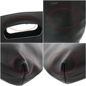 J&M DAVIDSON アイリス IRIS 2way レザー ロゴ箔押し ブラック ゴールド