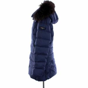 TATRAS CERAMICA ダウンコート ミドル ラクーンファー L
