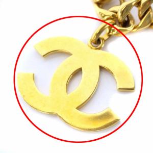 CHANEL ヴィンテージ 93A ココマーク チェーンベルト ゴールド