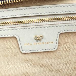 ANYA HINDMARCH CARKER トートバッグ レザー ネイビー