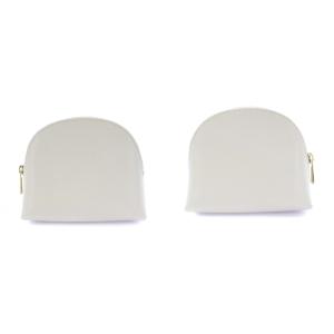 FURLA BOHEME クロスボディ ショルダーバッグ ポーチ カードケース レザー 黒 白 ピンク