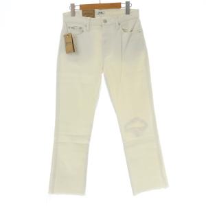 THE CHRYSTIE KICK FLARE CROP デニムパンツ ストレート ダメージ加工