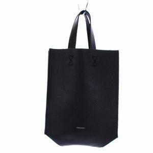 Hender Scheme 22SS PAPER BAG SMALL トートバッグ カウレザー ブラック