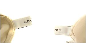 ADORE 21SS ドライジョーゼットブラウス ハイネック 38 グレージュ