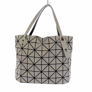 BAOBAO ISSEY MIYAKE ロック マット トートバッグ グレージュ