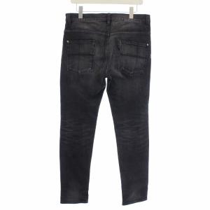 1PIU1UGUALE3 PROGRESSIVE STRETCH DENIM 9TAPERED パンツ 4 ブラック