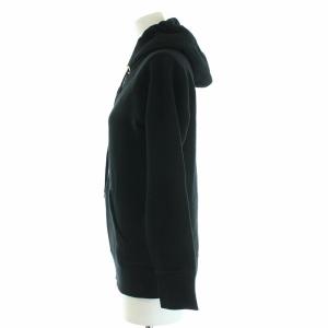 Deuxieme Classe ジップアップパーカー F ブラック