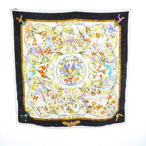 カレ90 PIERRES d'ORIENT et d'OCCIDENT シルク マルチカラー