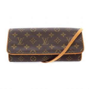 LOUIS VUITTON M51852 ポシェットツインGM モノグラム ショルダーバッグ クラッチバッグ 2WAY