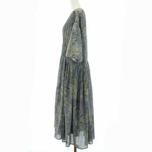CLANE 20AW FLOWING FROWER ONE PIECE ワンピース 花柄 1 S
