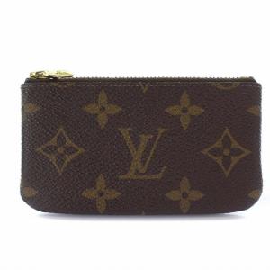 LOUIS VUITTON M62650 ポシェットクレ モノグラム コインケース 財布 ブラウン