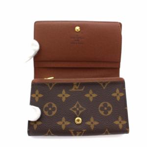 LOUIS VUITTON M61735 ポルトモネジップ モノグラム 二つ折り財布