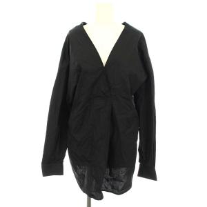 20AW SOMELOS プルオーバーシャツ 38 ブラック