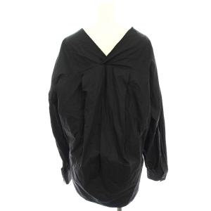 ENFOLD 20AW SOMELOS プルオーバーシャツ 38 ブラック