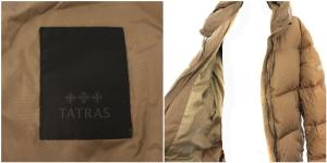TATRAS MTK20A4199 CONGO ダウンジャケット フード 04 ブラウン