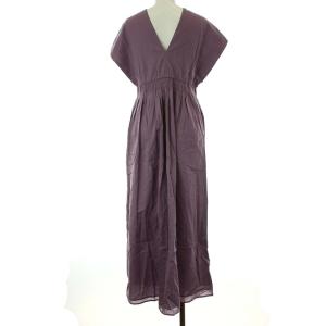 MARIHA SPICK&SPAN NOBLE取扱 20SS 夏の光のドレス ロングワンピース XS 紫