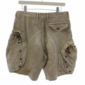 KAPITAL ダメージ加工ハーフパンツ 2 ベージュ