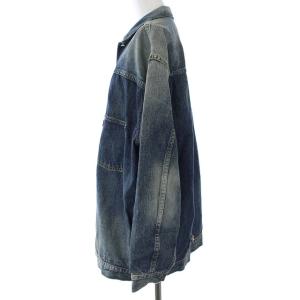 STAMMBAUM 20AW OVERSIZE DENIM JACKET ジャケット USED加工 インディゴ
