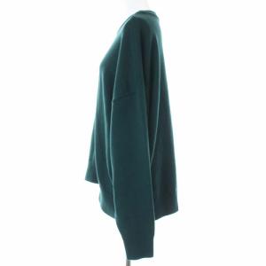 EVERYDAY I LIKE BASIC 21AW クルーネックニットセーター グリーン